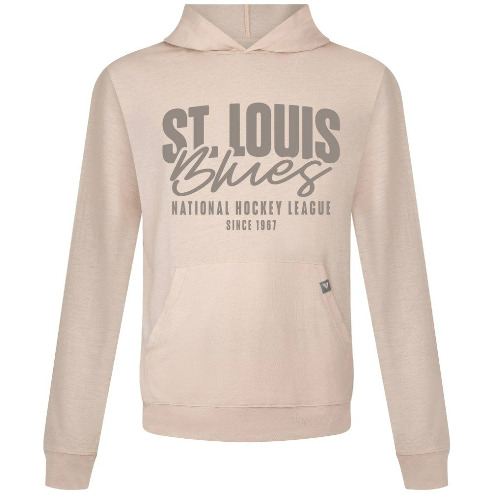 NHL Khaki St. Louis Blues Levelwear Relay Response Pullover Hoodie