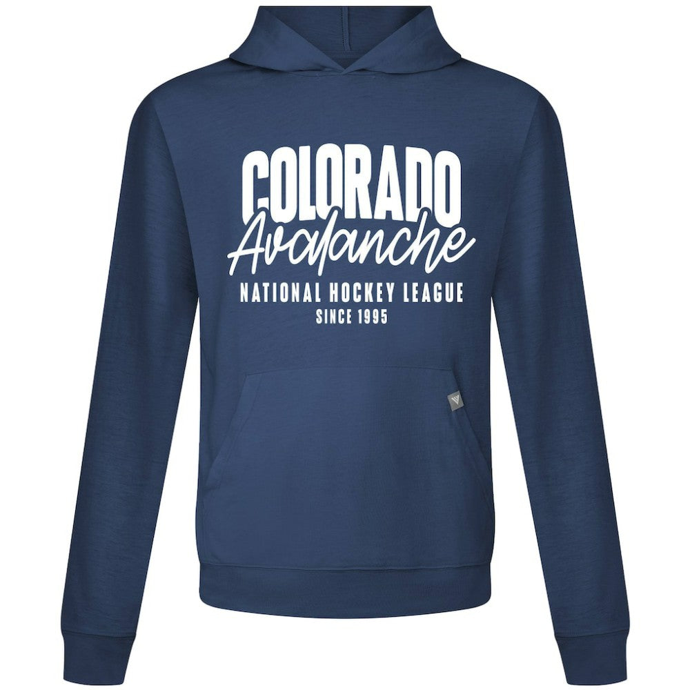 NHL Navy Colorado Avalanche Levelwear Relay Response Pullover Hoodie