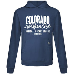 NHL Navy Colorado Avalanche Levelwear Relay Response Pullover Hoodie