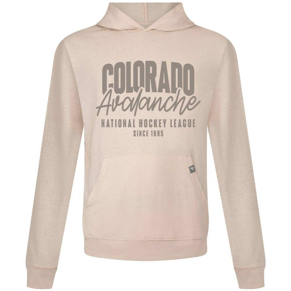 NHL Khaki Colorado Avalanche Levelwear Relay Response Pullover Hoodie