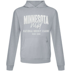 NHL Gray Minnesota Wild Levelwear Relay Response Pullover Hoodie