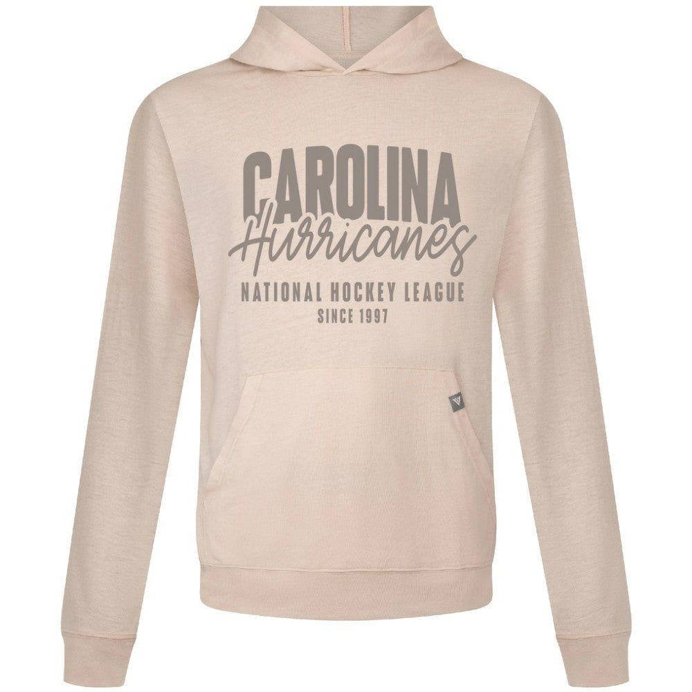 NHL Khaki Carolina Hurricanes Levelwear Relay Response Pullover Hoodie