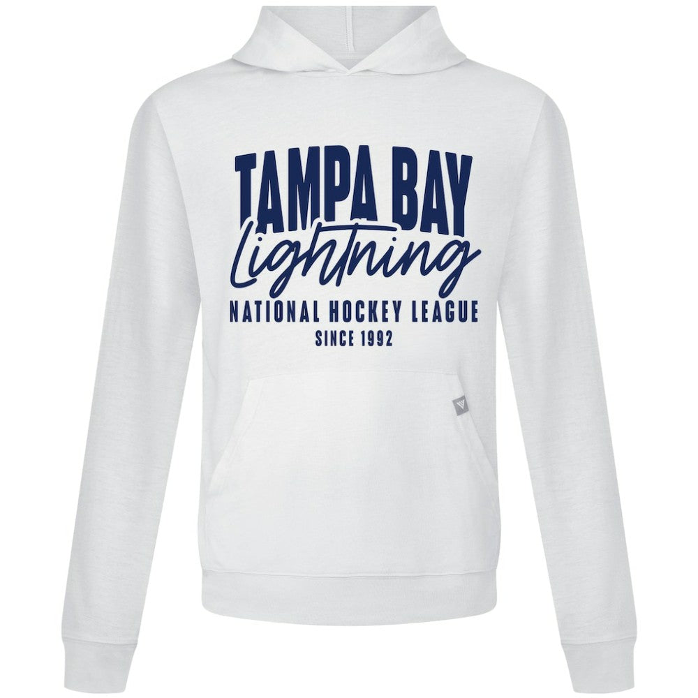 NHL White Tampa Bay Lightning Levelwear Relay Response Pullover Hoodie