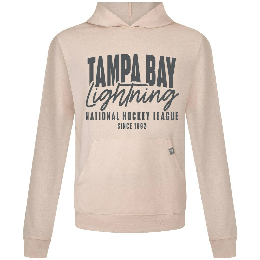 NHL Khaki Tampa Bay Lightning Levelwear Relay Response Pullover Hoodie