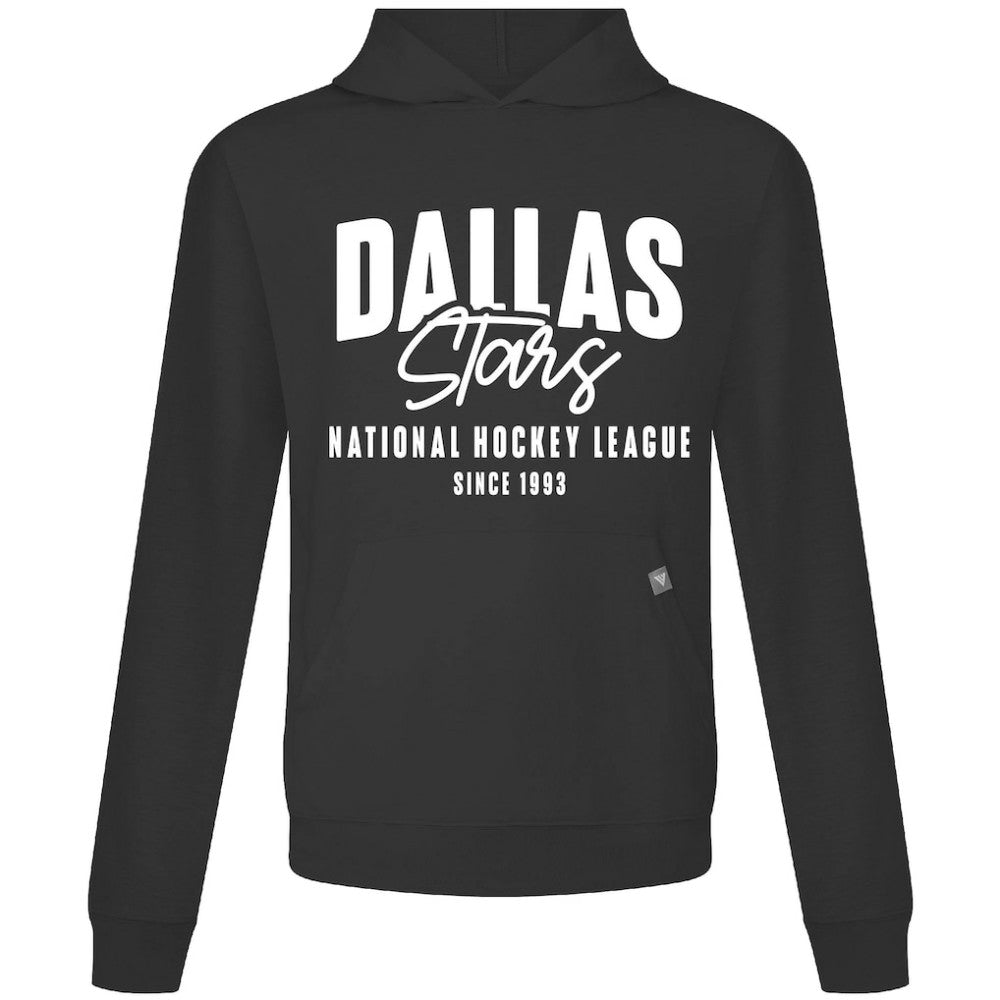 NHL Black Dallas Stars Levelwear Relay Response Pullover Hoodie