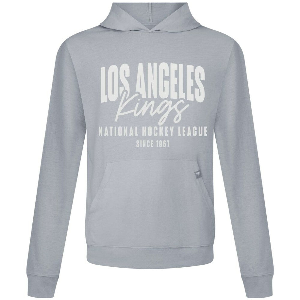 NHL Gray Los Angeles Kings Levelwear Relay Response Pullover Hoodie