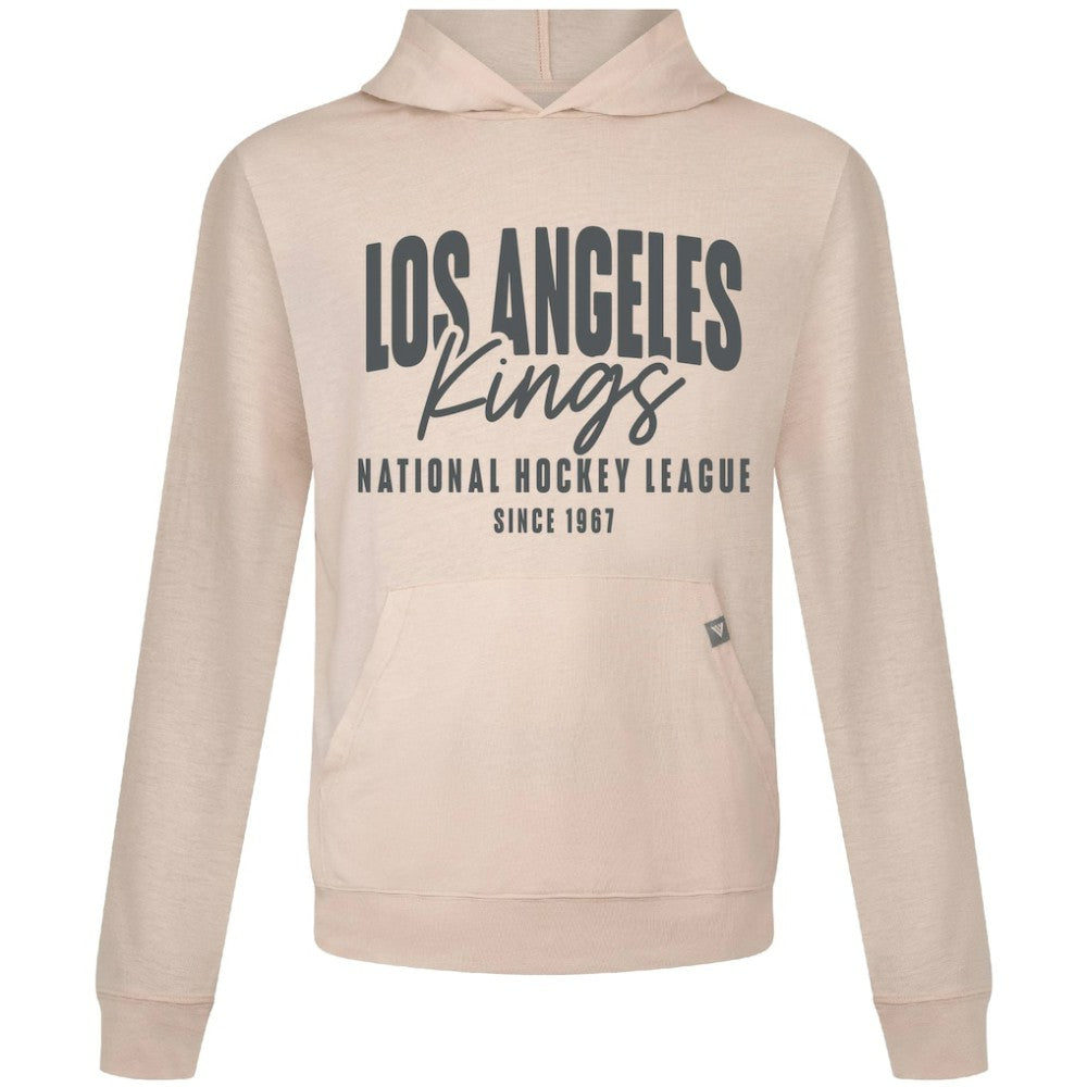 NHL Khaki Los Angeles Kings Levelwear Relay Response Pullover Hoodie
