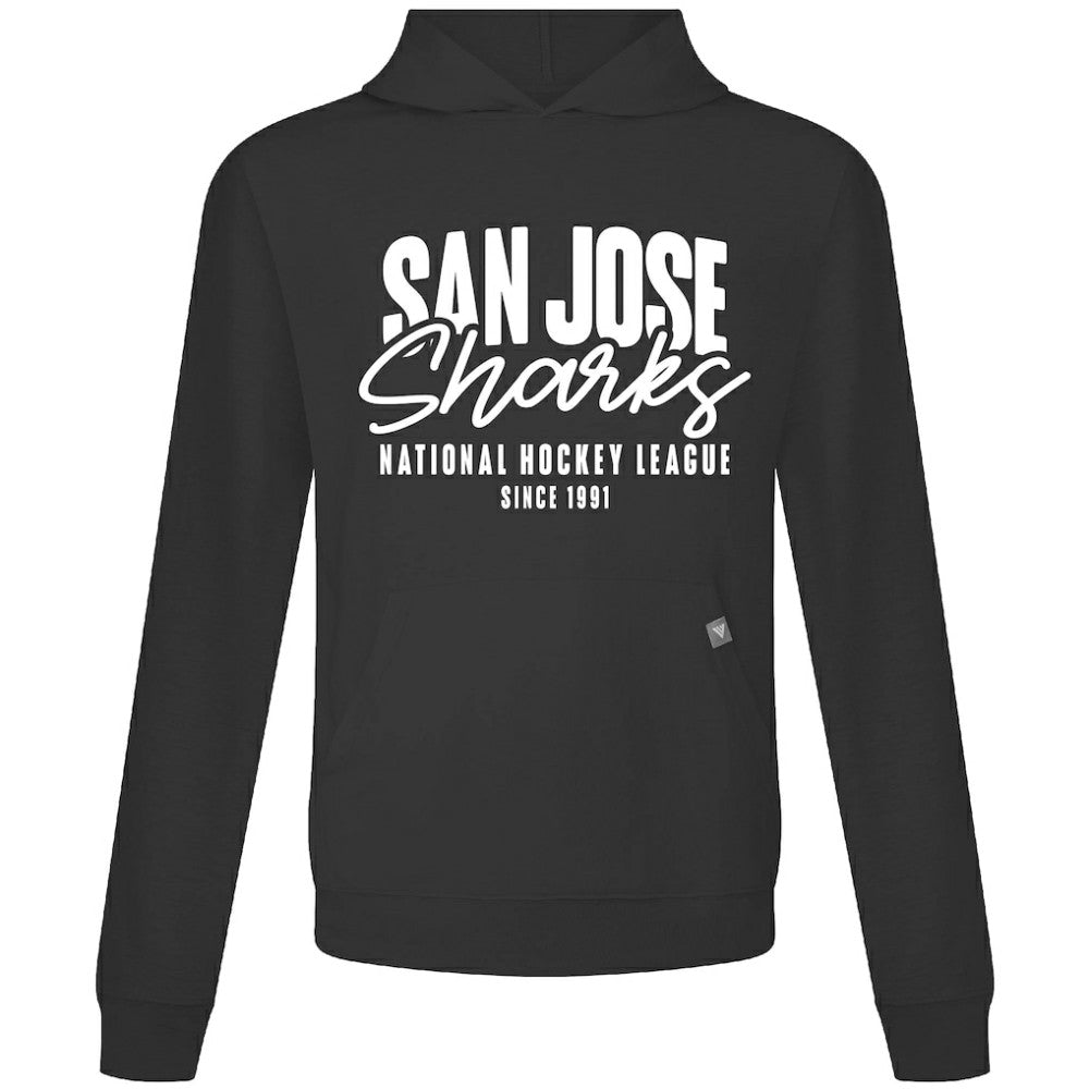 NHL Black San Jose Sharks Levelwear Relay Response Pullover Hoodie