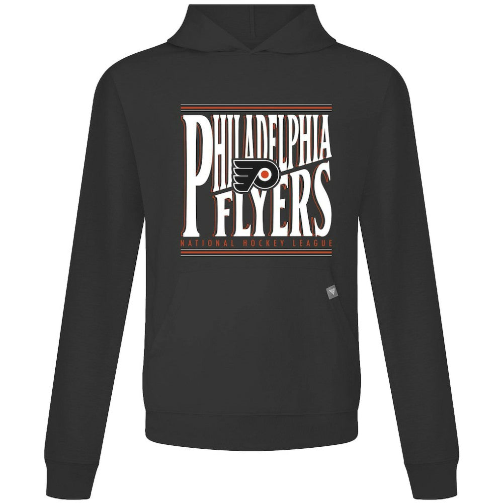 NHL Black Philadelphia Flyers Levelwear Relay Powerhouse Pullover Hoodie