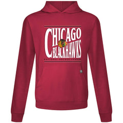 NHL Red Chicago Blackhawks Levelwear Relay Powerhouse Pullover Hoodie