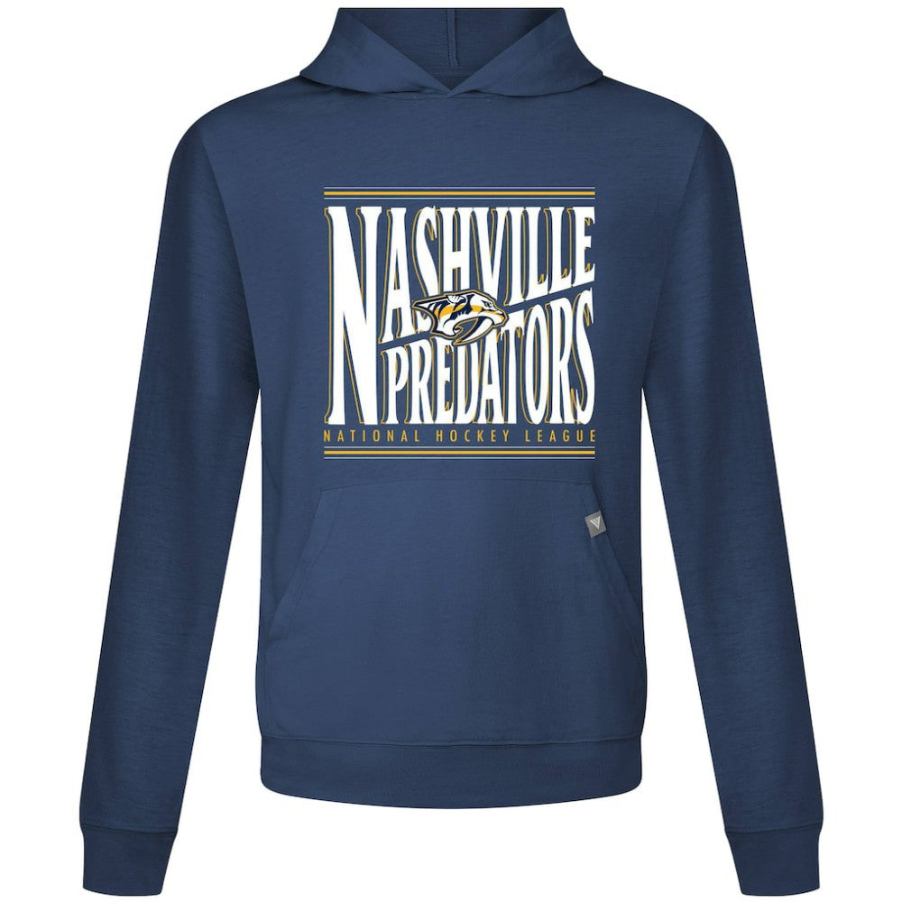 NHL Navy Nashville Predators Levelwear Relay Powerhouse Pullover Hoodie