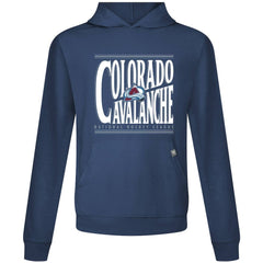 NHL Navy Colorado Avalanche Levelwear Relay Powerhouse Pullover Hoodie