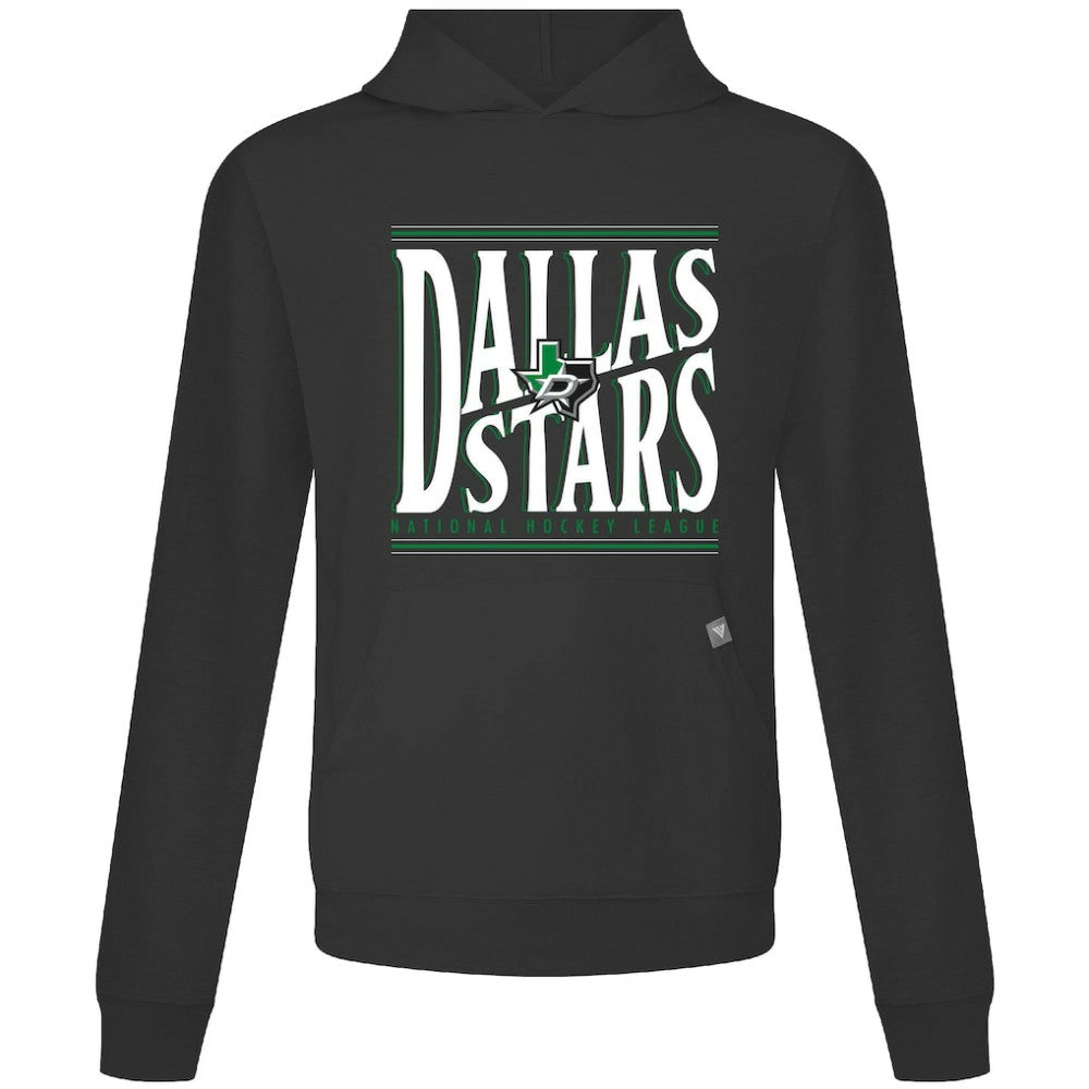 NHL Black Dallas Stars Levelwear Relay Powerhouse Pullover Hoodie