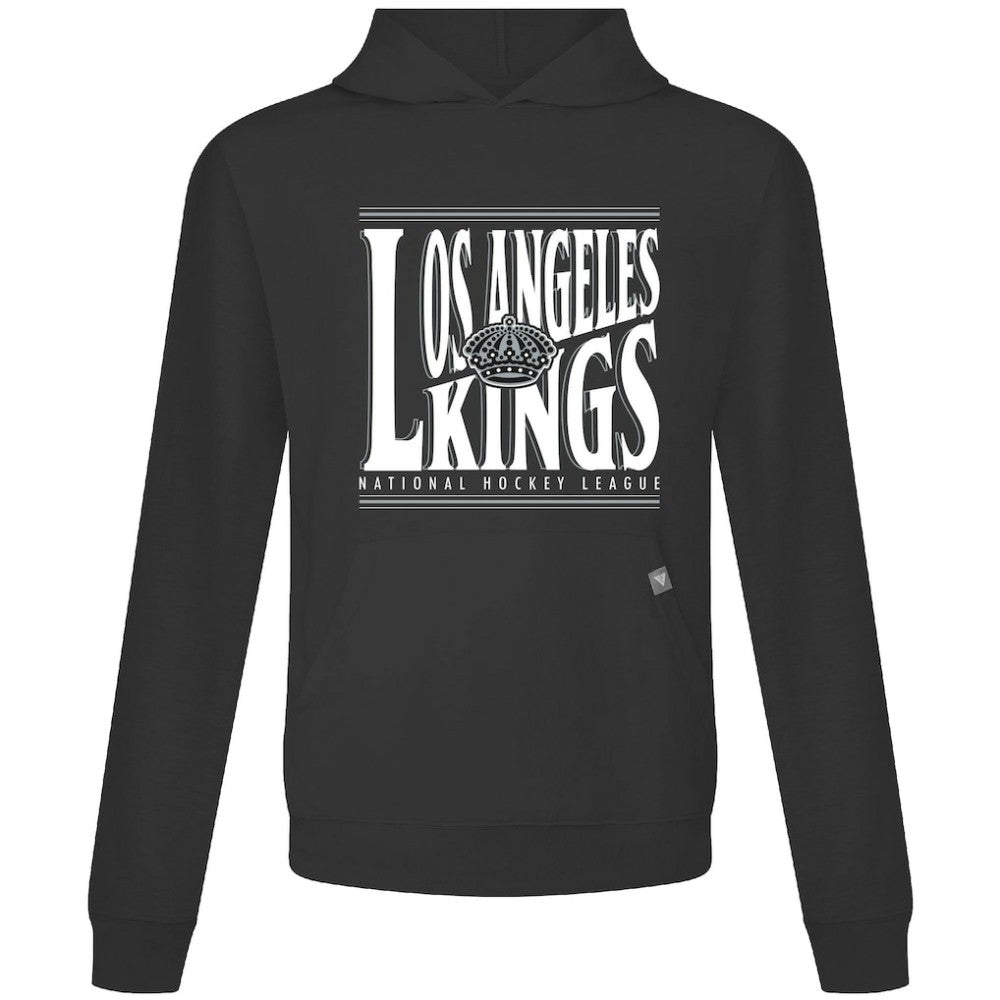 NHL Black Los Angeles Kings Levelwear Relay Powerhouse Pullover Hoodie
