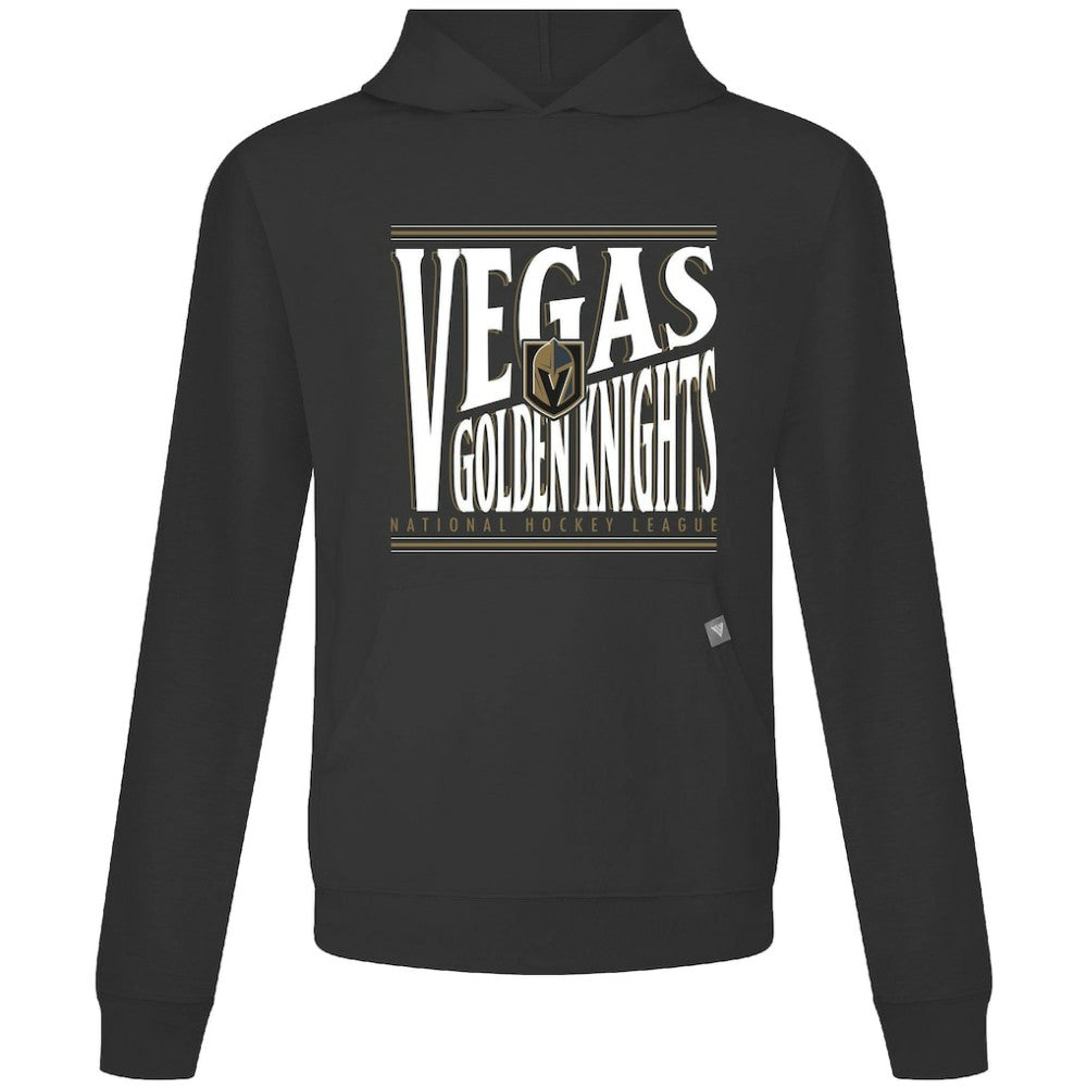 NHL Black Vegas Golden Knights Levelwear Relay Powerhouse Pullover Hoodie