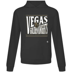 NHL Black Vegas Golden Knights Levelwear Relay Powerhouse Pullover Hoodie