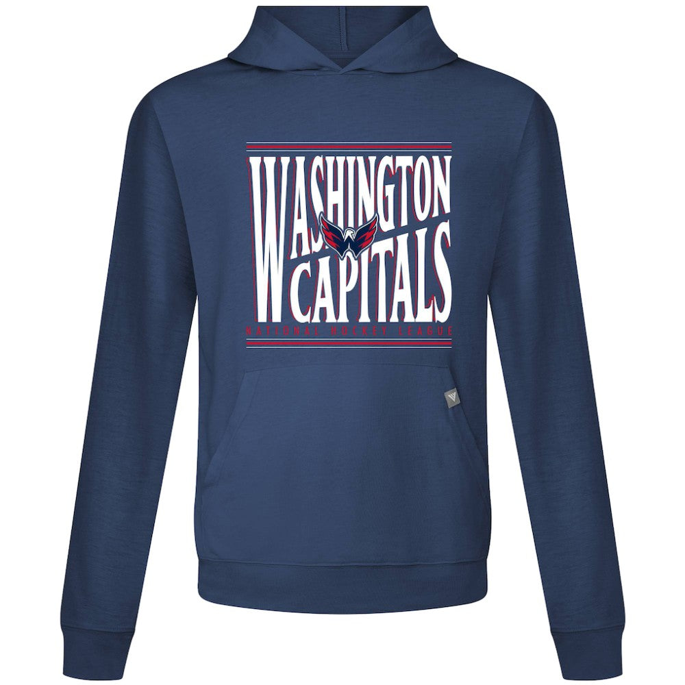 NHL Navy Washington Capitals Levelwear Relay Powerhouse Pullover Hoodie