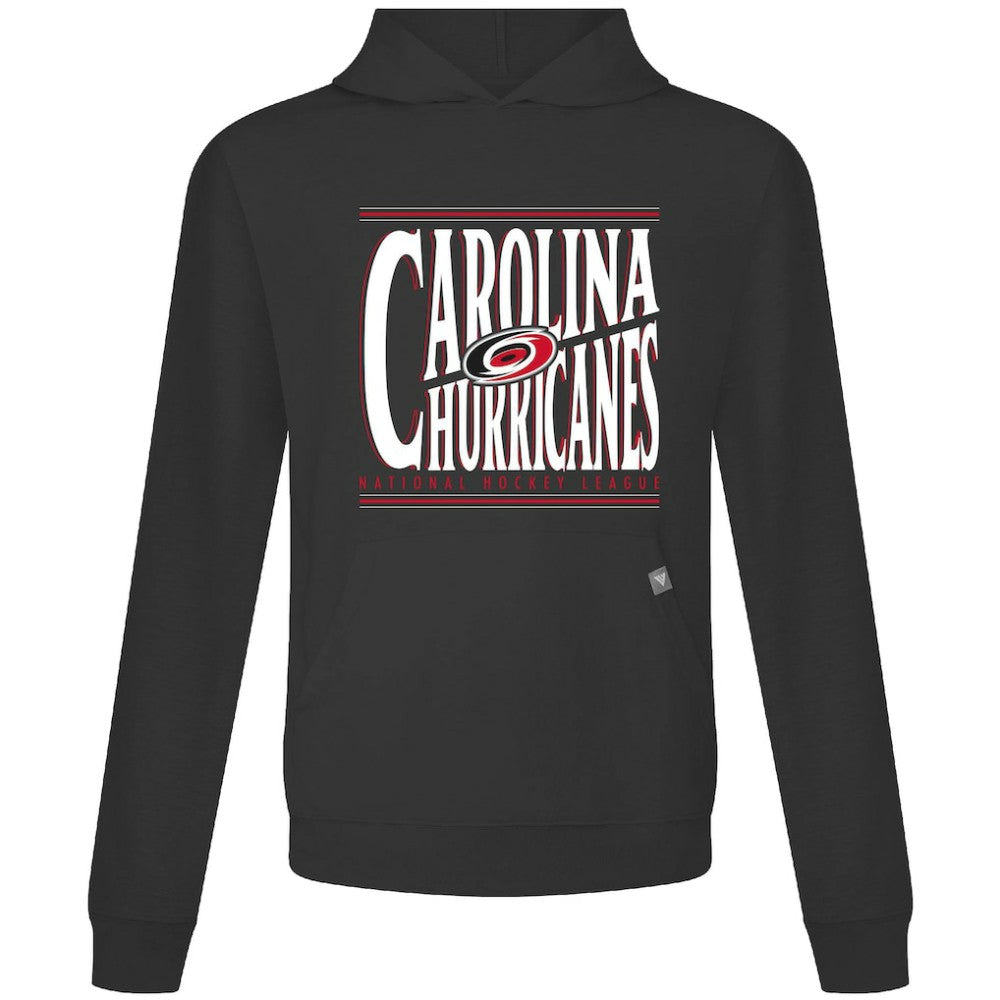 NHL Black Carolina Hurricanes Levelwear Relay Powerhouse Pullover Hoodie