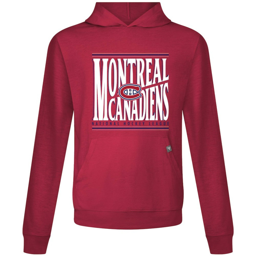 NHL Red Montreal Canadiens Levelwear Relay Powerhouse Pullover Hoodie