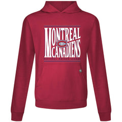 NHL Red Montreal Canadiens Levelwear Relay Powerhouse Pullover Hoodie