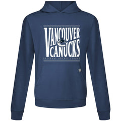 NHL Navy Vancouver Canucks Levelwear Relay Powerhouse Pullover Hoodie