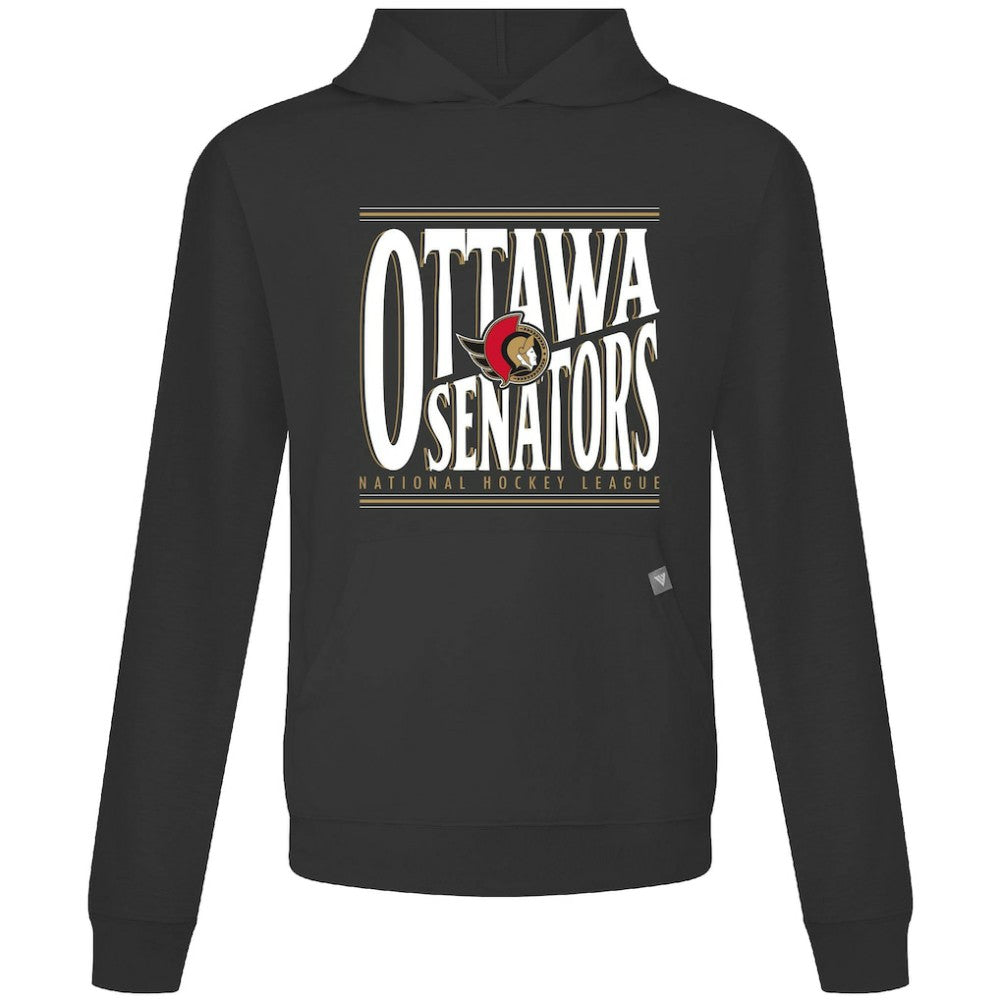 NHL Black Ottawa Senators Levelwear Relay Powerhouse Pullover Hoodie