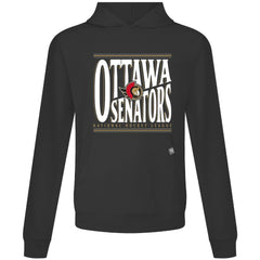 NHL Black Ottawa Senators Levelwear Relay Powerhouse Pullover Hoodie