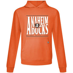 NHL Orange Anaheim Ducks Levelwear Relay Powerhouse Pullover Hoodie