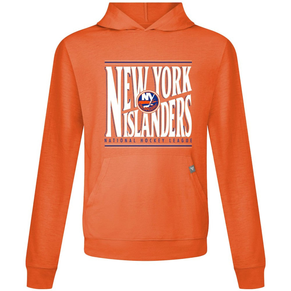NHL Orange New York Islanders Levelwear Relay Powerhouse Pullover Hoodie