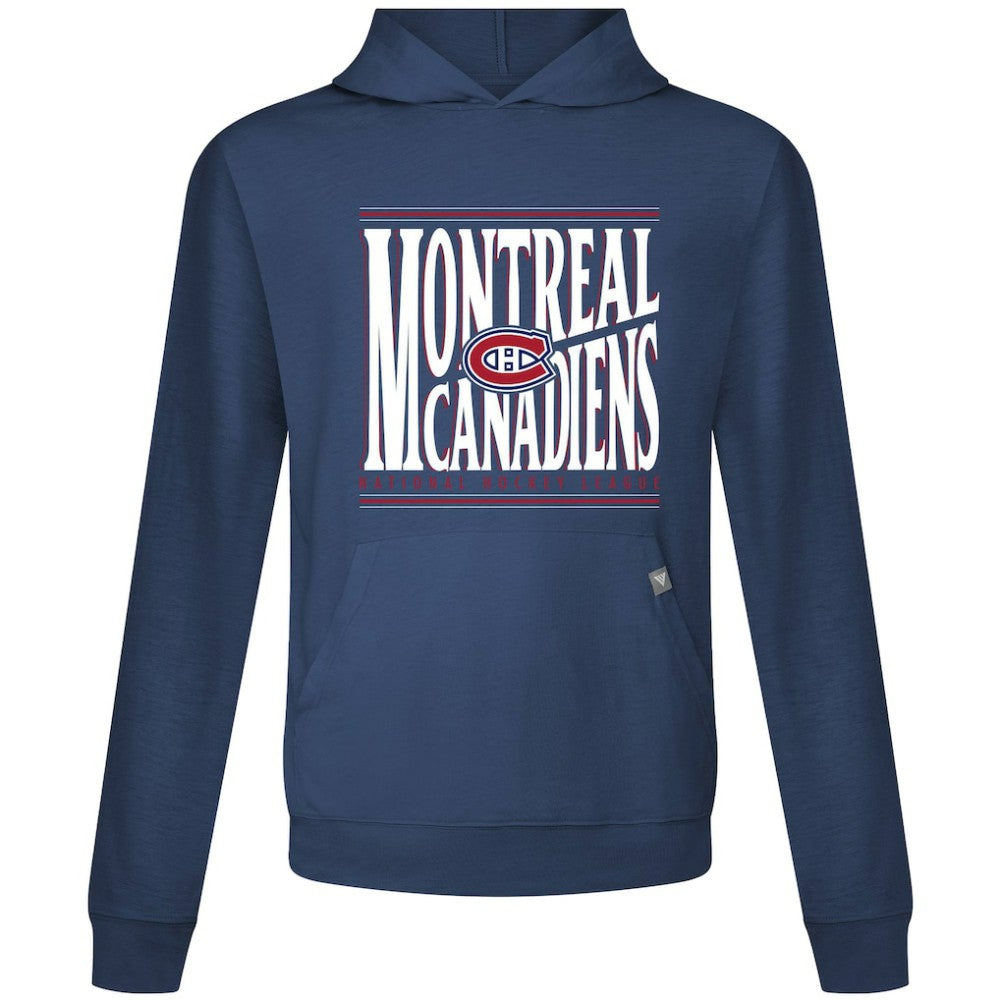 NHL Navy Montreal Canadiens Levelwear Relay Powerhouse Pullover Hoodie