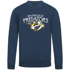 NHL Navy Nashville Predators Levelwear Zane Mission Sweatshirt