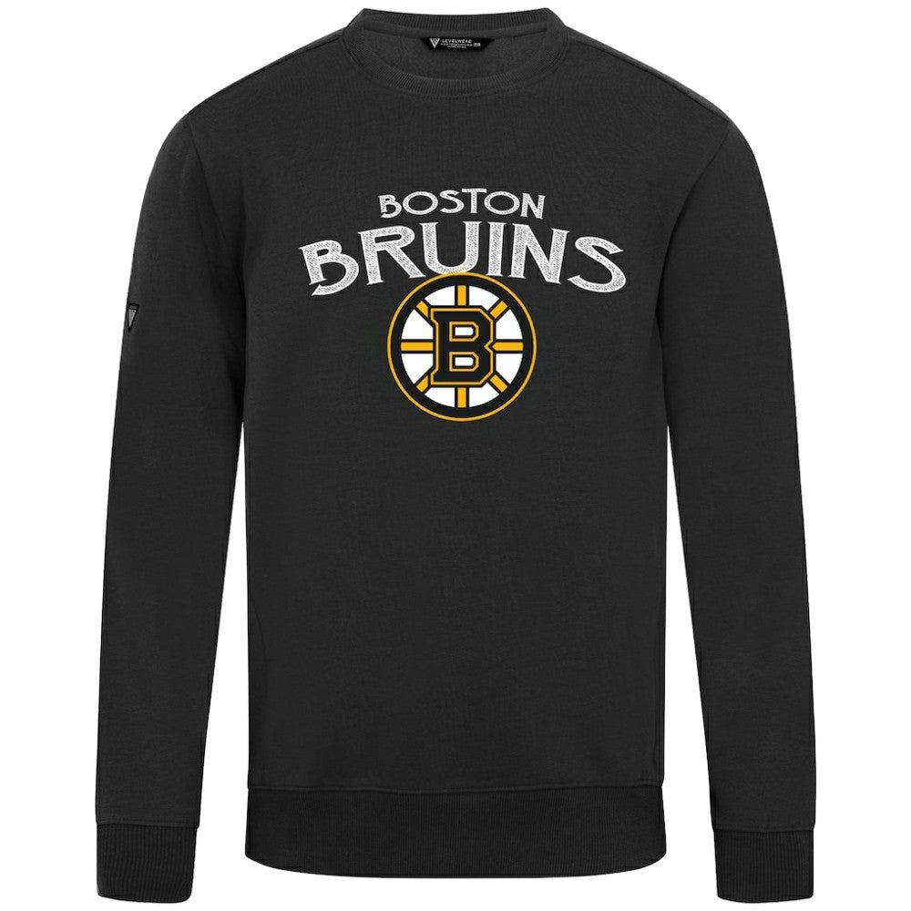 NHL Black Boston Bruins Levelwear Zane Mission Sweatshirt