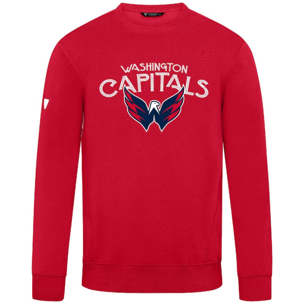 NHL Red Washington Capitals Levelwear Zane Mission Sweatshirt