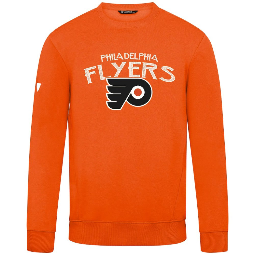 NHL Orange Philadelphia Flyers Levelwear Zane Mission Sweatshirt