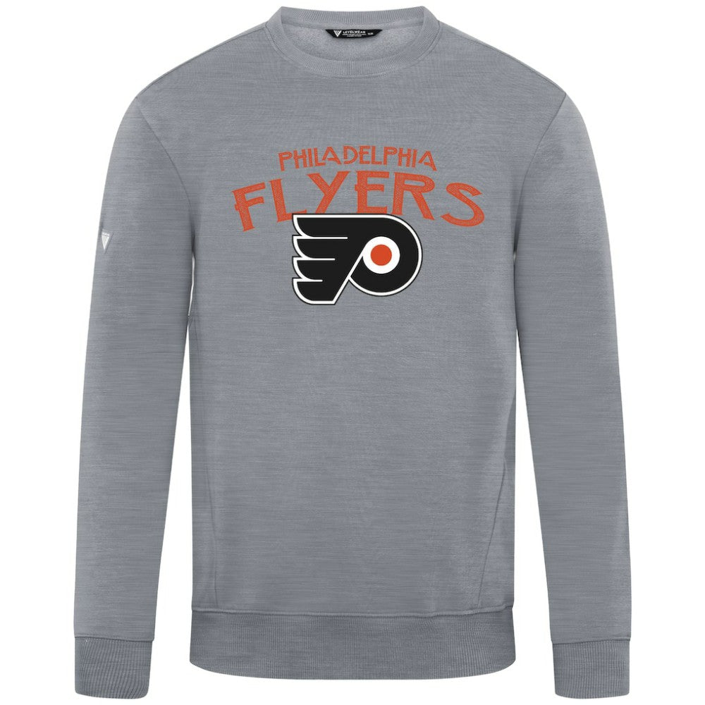 NHL Gray Philadelphia Flyers Levelwear Zane Mission Sweatshirt