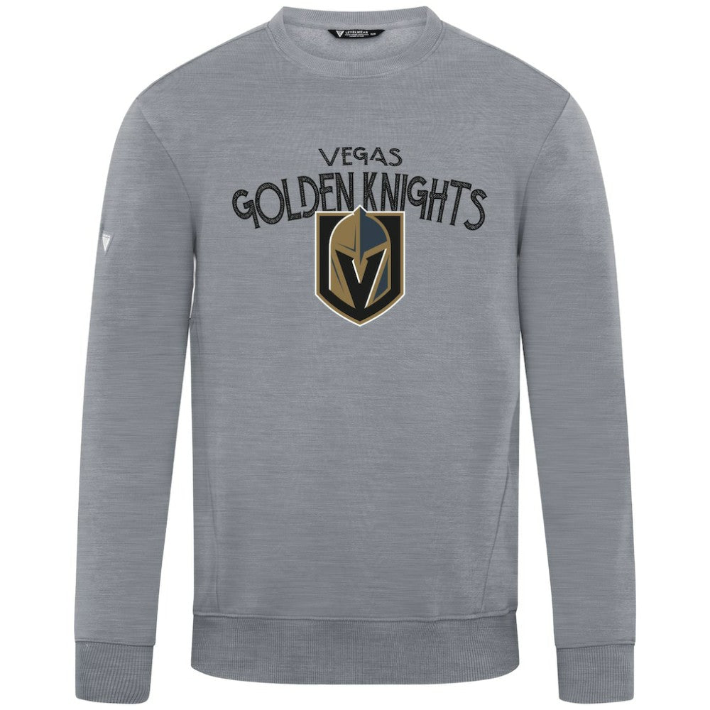 NHL Gray Vegas Golden Knights Levelwear Zane Mission Sweatshirt