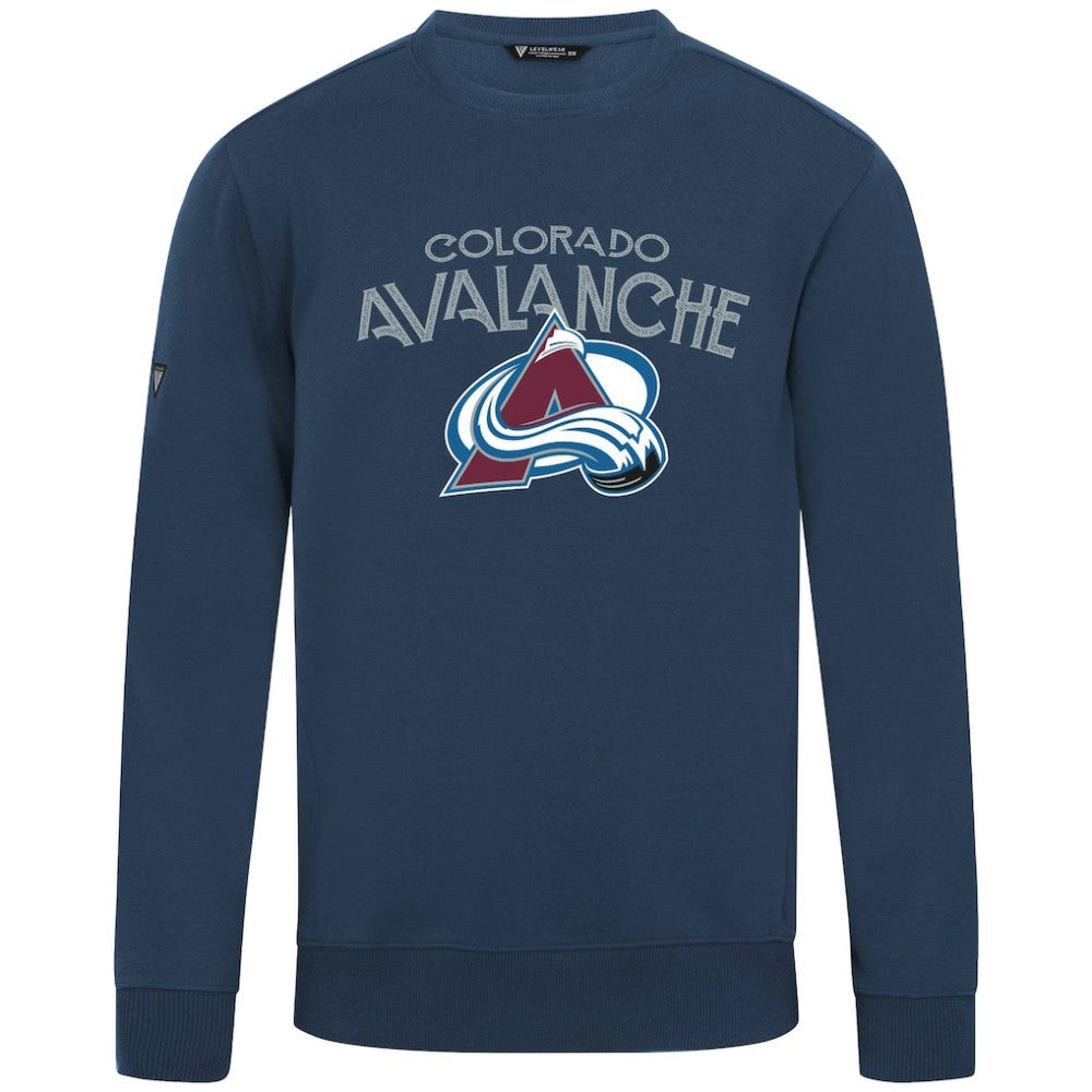 NHL Navy Colorado Avalanche Levelwear Zane Mission Sweatshirt