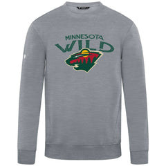 NHL Gray Minnesota Wild Levelwear Zane Mission Sweatshirt