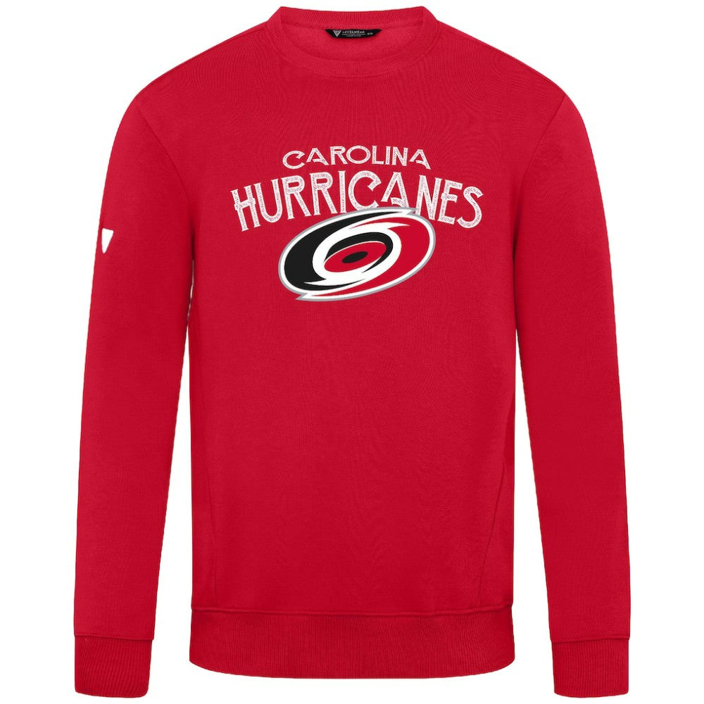 NHL Red Carolina Hurricanes Levelwear Zane Mission Sweatshirt