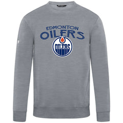 NHL Gray Edmonton Oilers Levelwear Zane Mission Sweatshirt