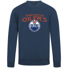NHL Navy Edmonton Oilers Levelwear Zane Mission Sweatshirt