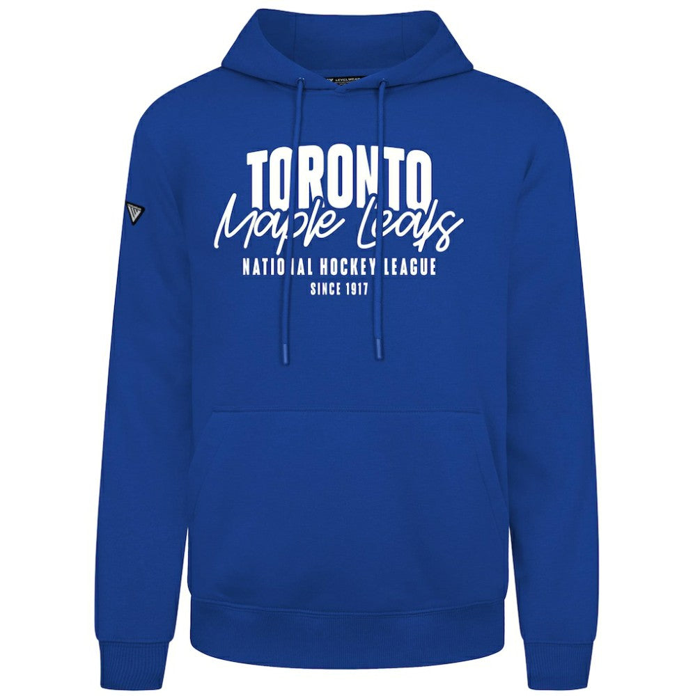 NHL Royal Toronto Maple Leafs Levelwear Podium Response Pullover Hoodie