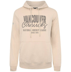 NHL Khaki Vancouver Canucks Levelwear Podium Response Pullover Hoodie