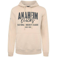 NHL Khaki Anaheim Ducks Levelwear Podium Response Pullover Hoodie