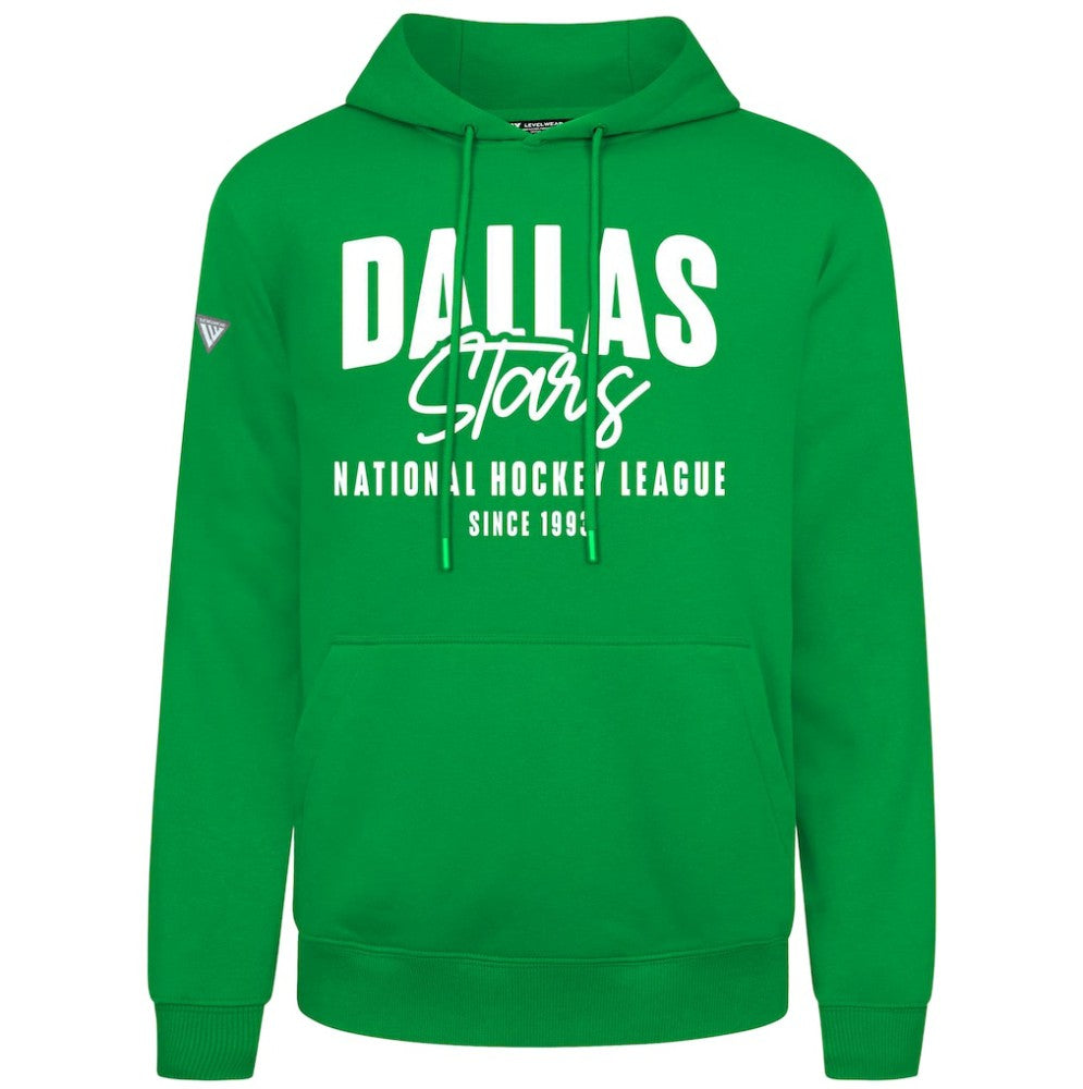 NHL Green Dallas Stars Levelwear Podium Response Pullover Hoodie