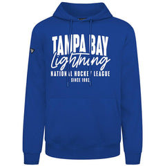 NHL Royal Tampa Bay Lightning Levelwear Podium Response Pullover Hoodie