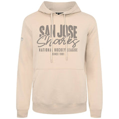NHL Khaki San Jose Sharks Levelwear Podium Response Pullover Hoodie