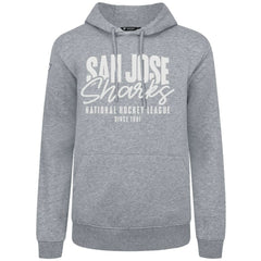 NHL Gray San Jose Sharks Levelwear Podium Response Pullover Hoodie