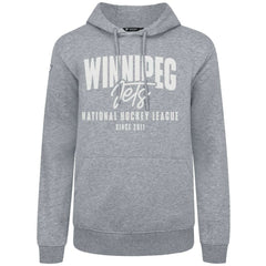 NHL Gray Winnipeg Jets Levelwear Podium Response Pullover Hoodie