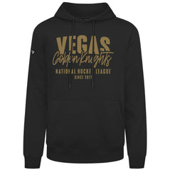 NHL Black Vegas Golden Knights Levelwear Podium Response Pullover Hoodie